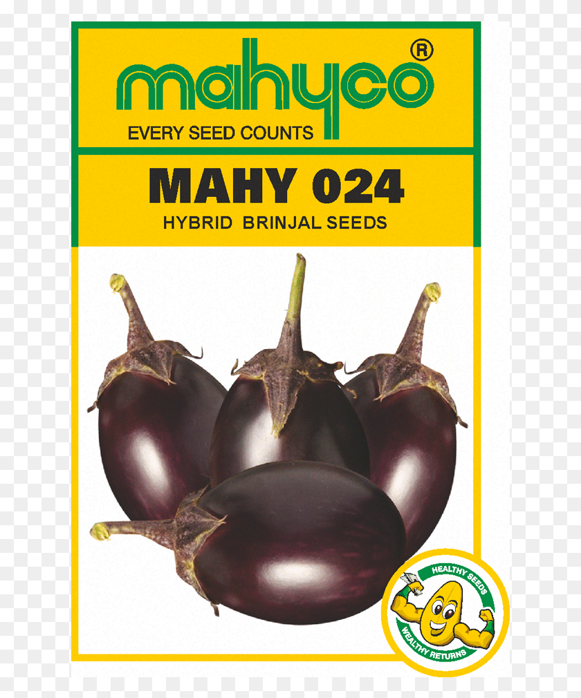 635x950 Brinjal Hybrid Mahyco Seeds, Plant, Vegetable, Food HD PNG Download