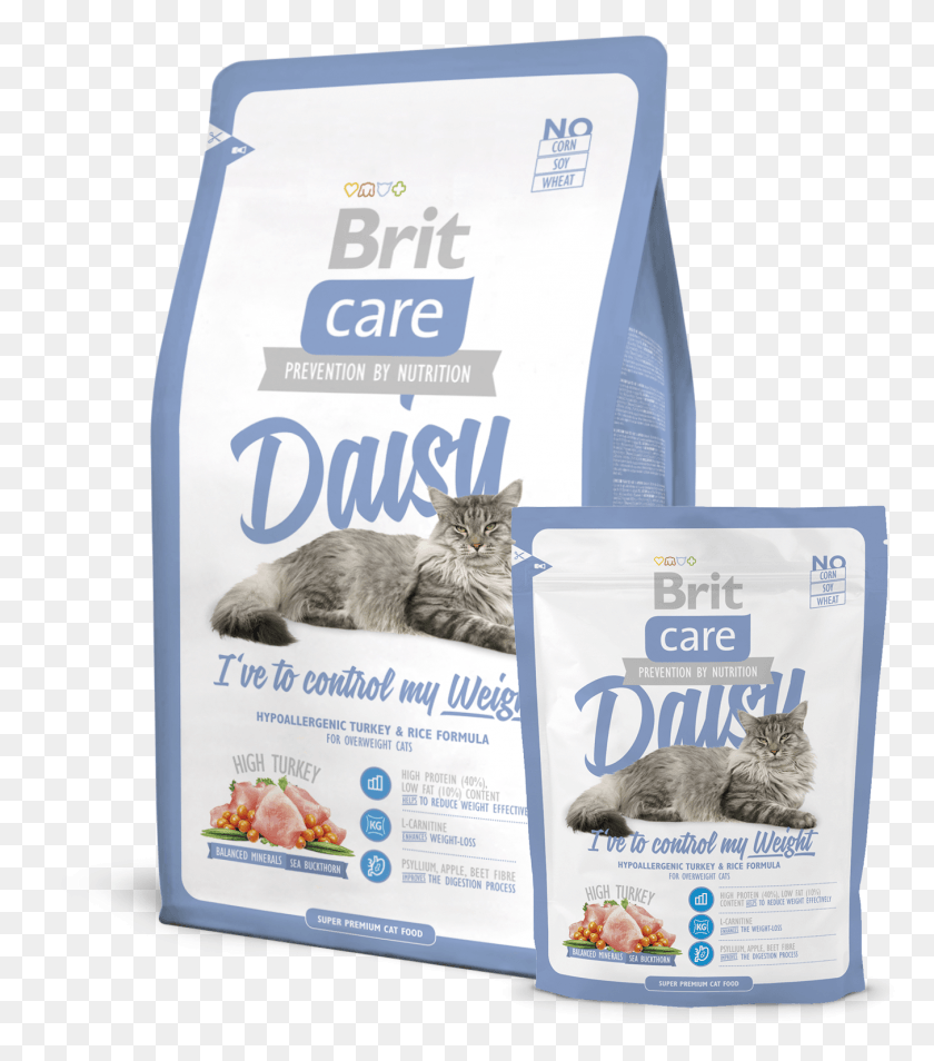1353x1551 Descargar Png Brit Care Cat Daisy I39Ve Para Controlar Mi Peso Brit Care Comida Para Gatos, Mascota, Mamífero, Animal Hd Png