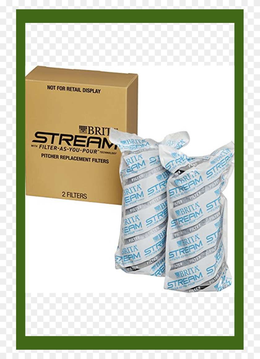 735x1100 Brita Stream Water Filter Stream Pitcher Replacement Box, Diaper, Cardboard, Carton HD PNG Download