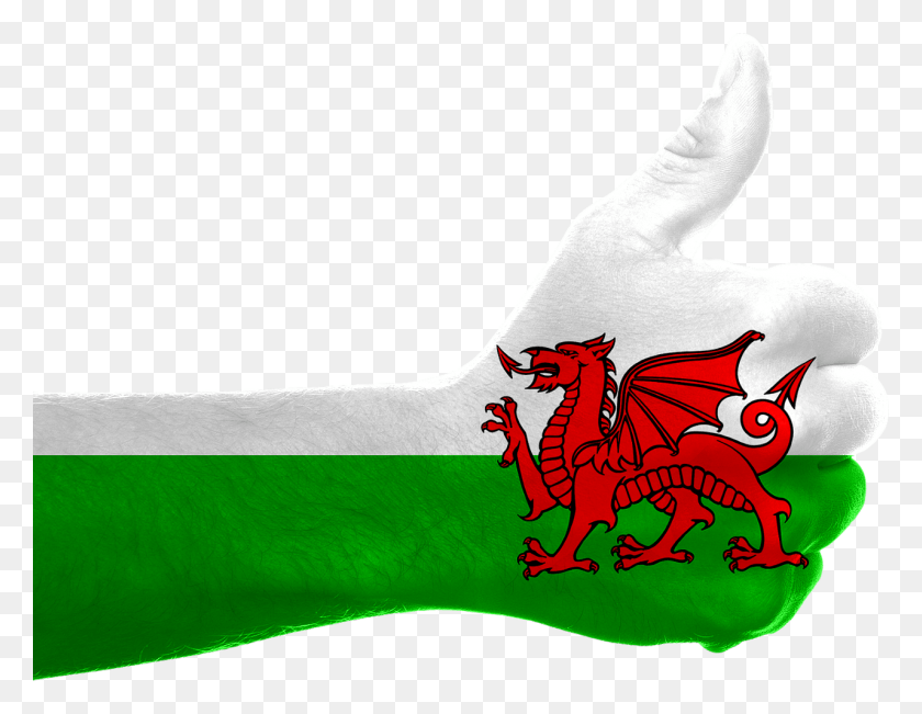 1280x970 Флаг Великобритании Уэльса, Рука, Одежда, Одежда Hd Png Скачать