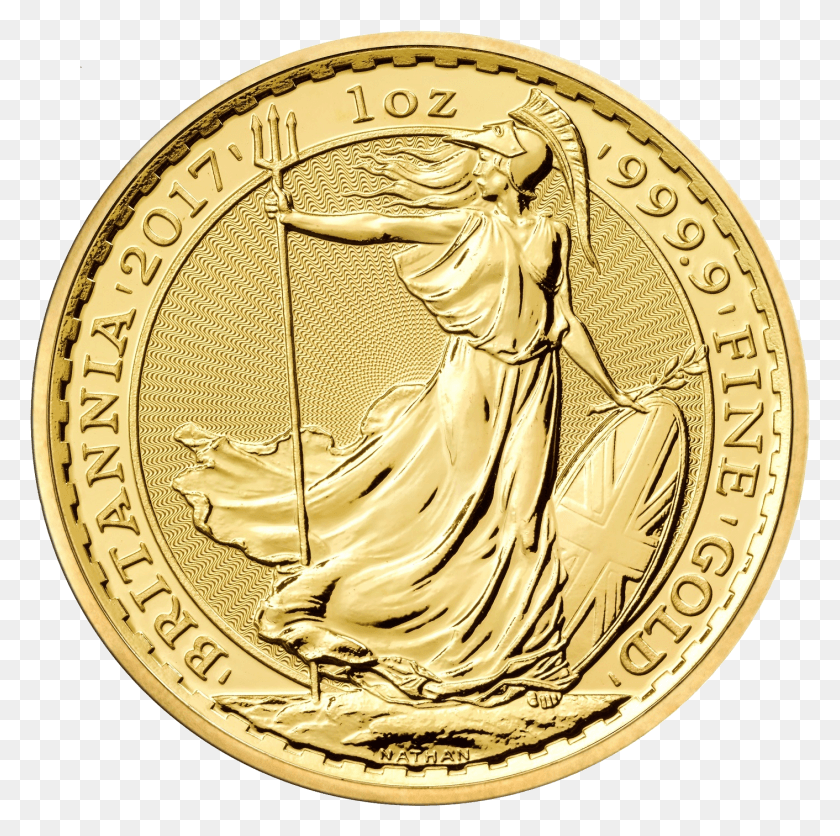 1412x1405 Britannia 1oz Gold Coin Britannia 1 Oz Gold, Money, Clock Tower, Tower HD PNG Download