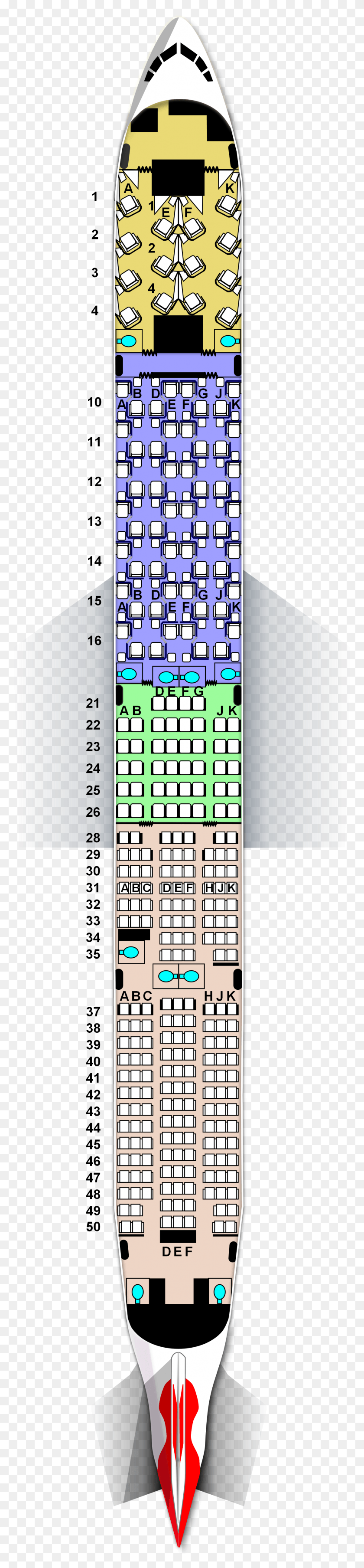 1276x5817 British Airways Boeing 777 300er Seat Map Electronics, Word, Game, Crossword Puzzle HD PNG Download