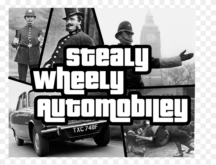 1447x1081 British Grand Theft Auto Stealy Wheely Automobiley Red Dead, Person, Human, Wheel HD PNG Download