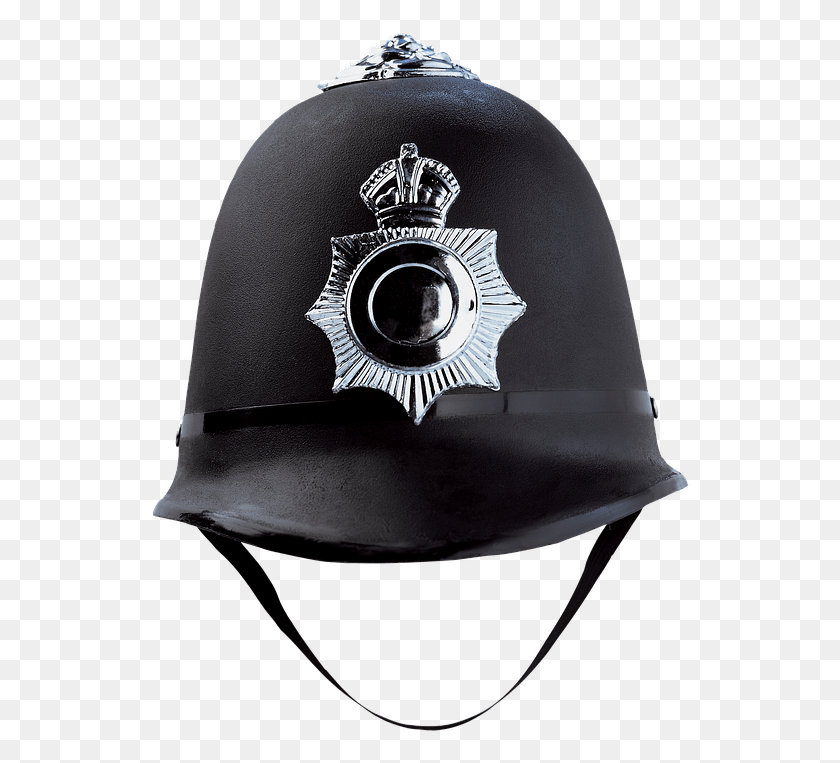 542x703 British Police Helmet Cop Hat Transparent Background, Clothing, Apparel, Hardhat HD PNG Download