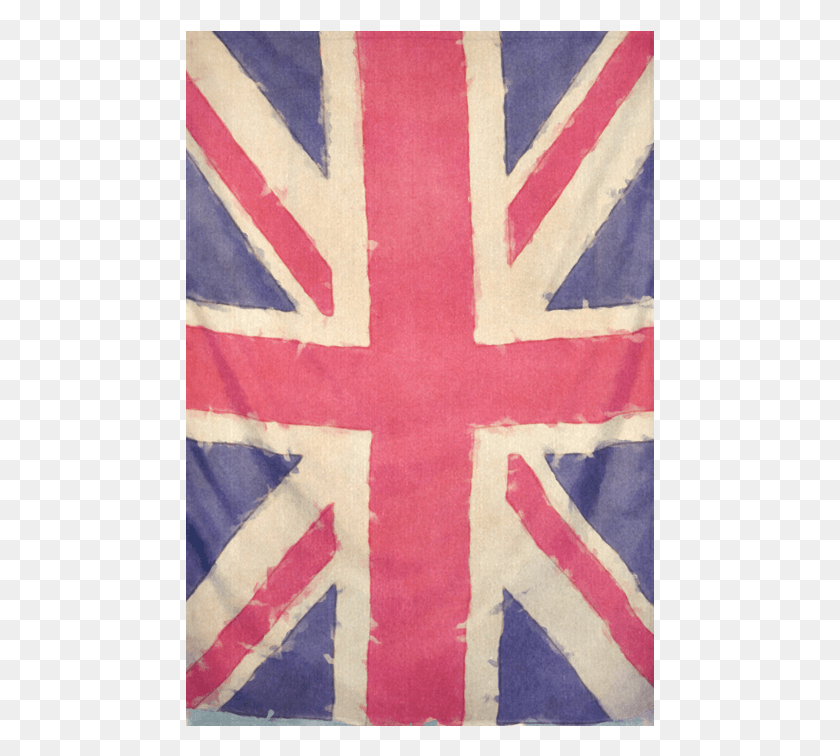469x696 British Union Jack Flag Grunge Style Cotton Linen Wall Uk Flag, Rug, Clothing, Apparel HD PNG Download