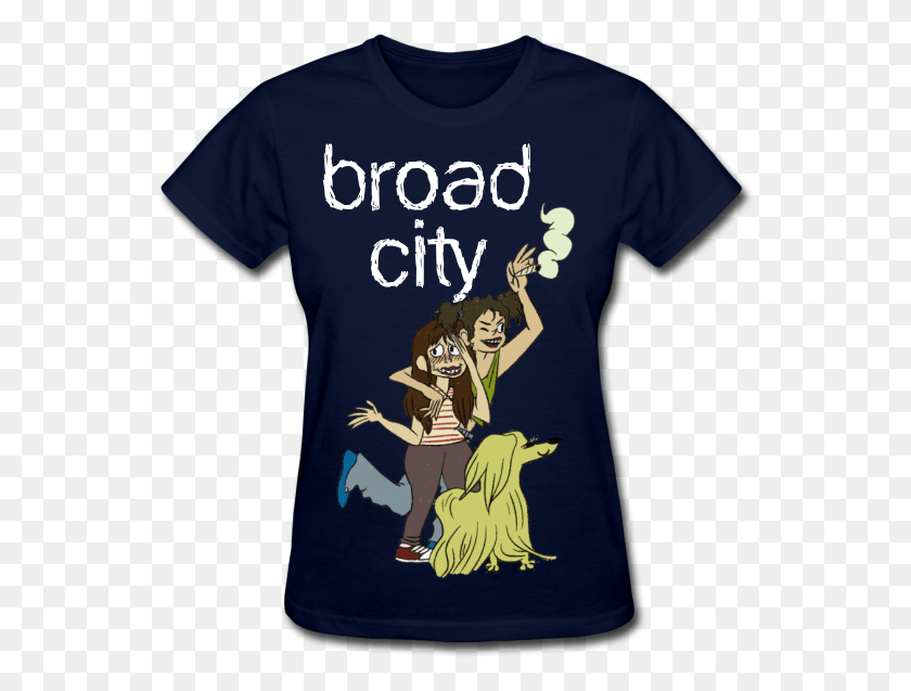 552x577 Broad City Season 4 Episode Ownage Pranks T Shirt, Clothing, Apparel, T-shirt HD PNG Download
