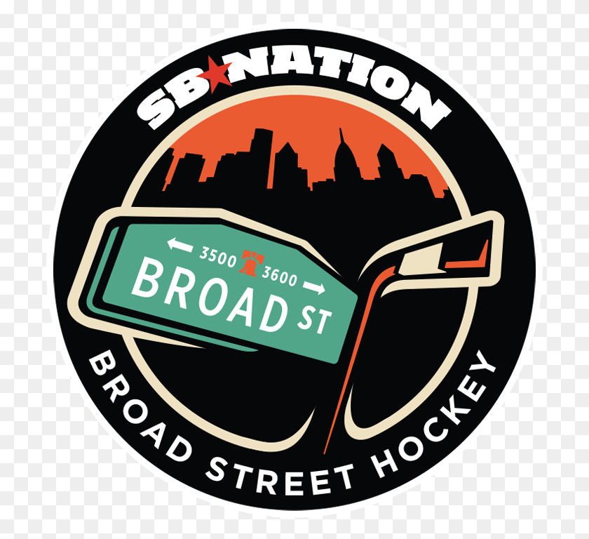 709x708 Broadstreethockey Com Full Sb Nation, Label, Text, Sticker HD PNG Download