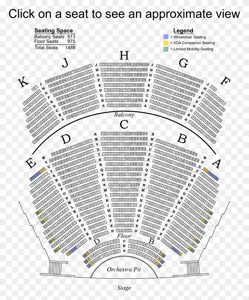 3287x4014 Broadway Seating Chart, Gauge, Tachometer, Flare HD PNG Download
