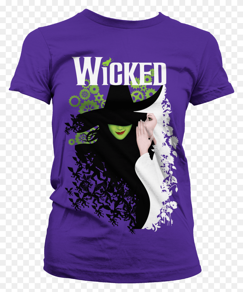 1665x2031 Broadway Wicked Shirts, Clothing, Apparel, T-shirt HD PNG Download