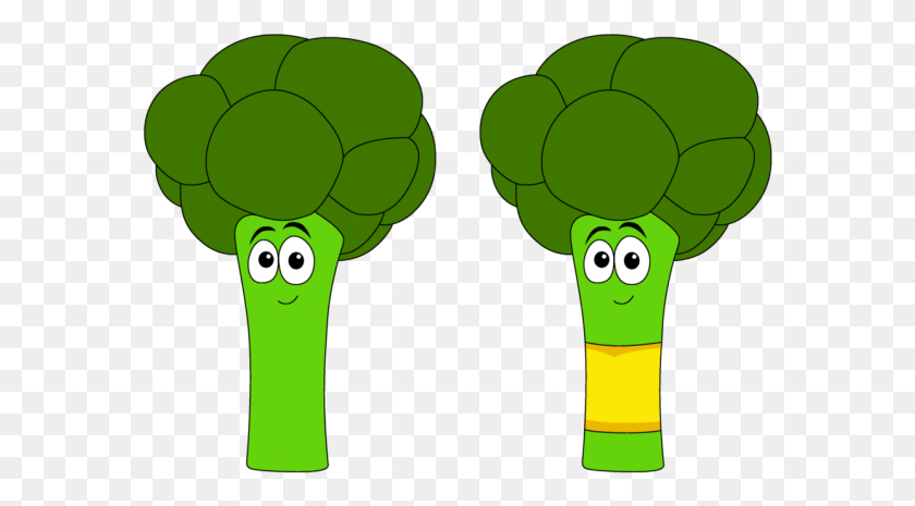 579x405 Broccoli Clipart Draw Something Cartoon, Plant, Vegetable, Food HD PNG Download