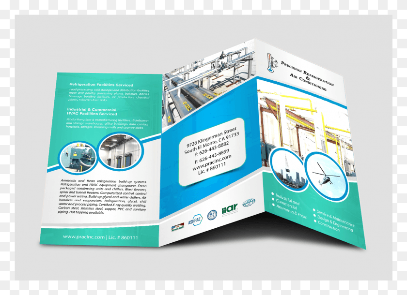 1301x919 Brochure Design By Debdesign For Precision Refrigeration Shopping Mall Brochure Design, Flyer, Poster, Paper HD PNG Download