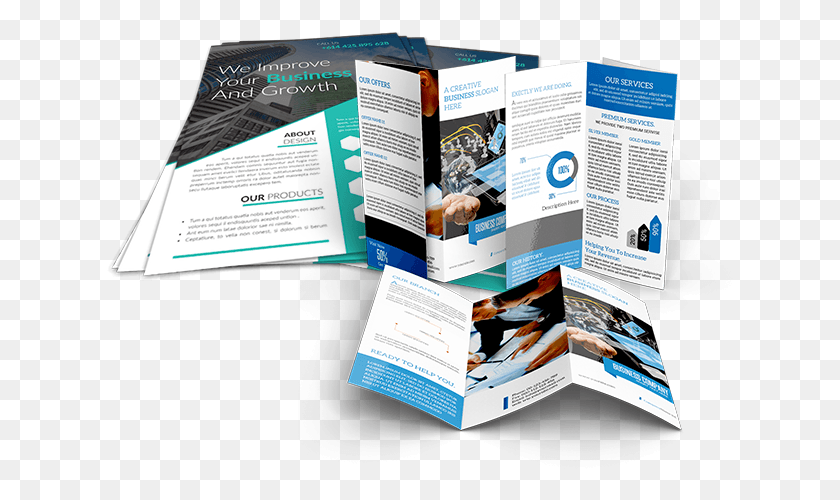 629x440 Brochures And Flyers Flyer And Brochure, Poster, Paper, Advertisement HD PNG Download
