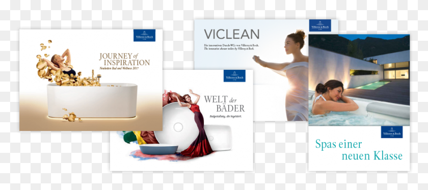 961x386 Brochures Villeroy And Boch Catalogue, Person, Human, Poster HD PNG Download