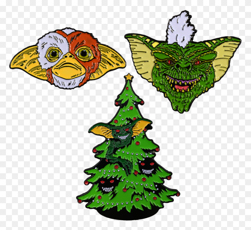 856x780 Broke Horror Fan Gremlins, Tree, Plant, Christmas Tree HD PNG Download