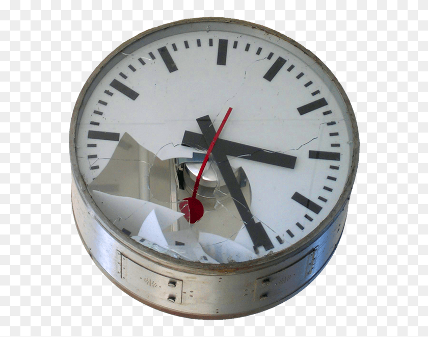 574x601 Broken Clock Prypiat, Analog Clock, Wristwatch, Clock Tower HD PNG Download
