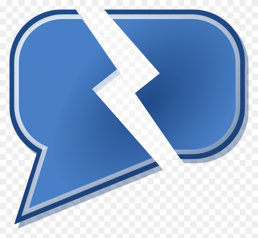 981x898 Broken Conversation Icon Wikimedia Commons, Symbol, Recycling Symbol, Number HD PNG Download