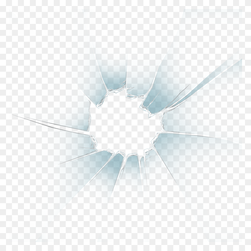 1280x1280 Broken Glass Image For Security Glass Light, Machine, Spider Web, Hole HD PNG Download