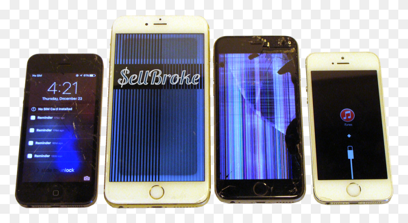 954x489 Сломанные Iphone Для Продажи В Интернете Iphone, Мобильный Телефон, Телефон, Электроника Hd Png Скачать