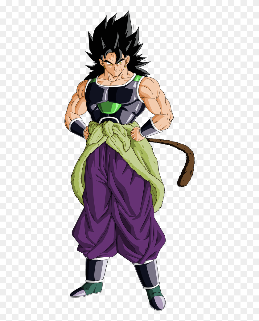428x983 Broly 2018 By Obsolete00 Broly, Person, Human, Clothing HD PNG Download