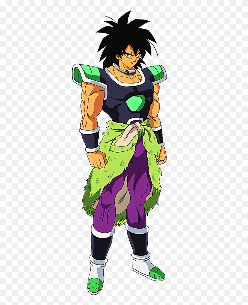 438x971 Broly Character Version Dragon Ball Super Broly, Person, Human, Clothing HD PNG Download