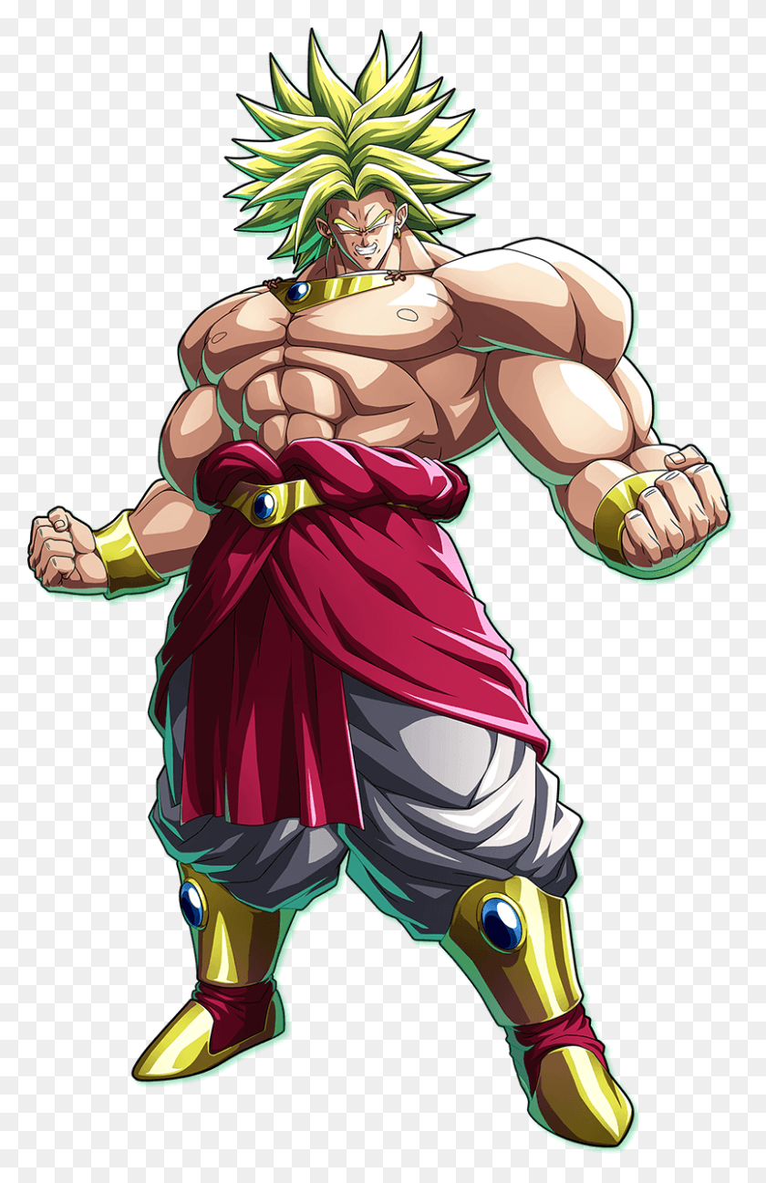804x1276 Broly Dragonballfighterz Character Art Broly Dragon Ball Fighterz, Comics, Book, Person HD PNG Download