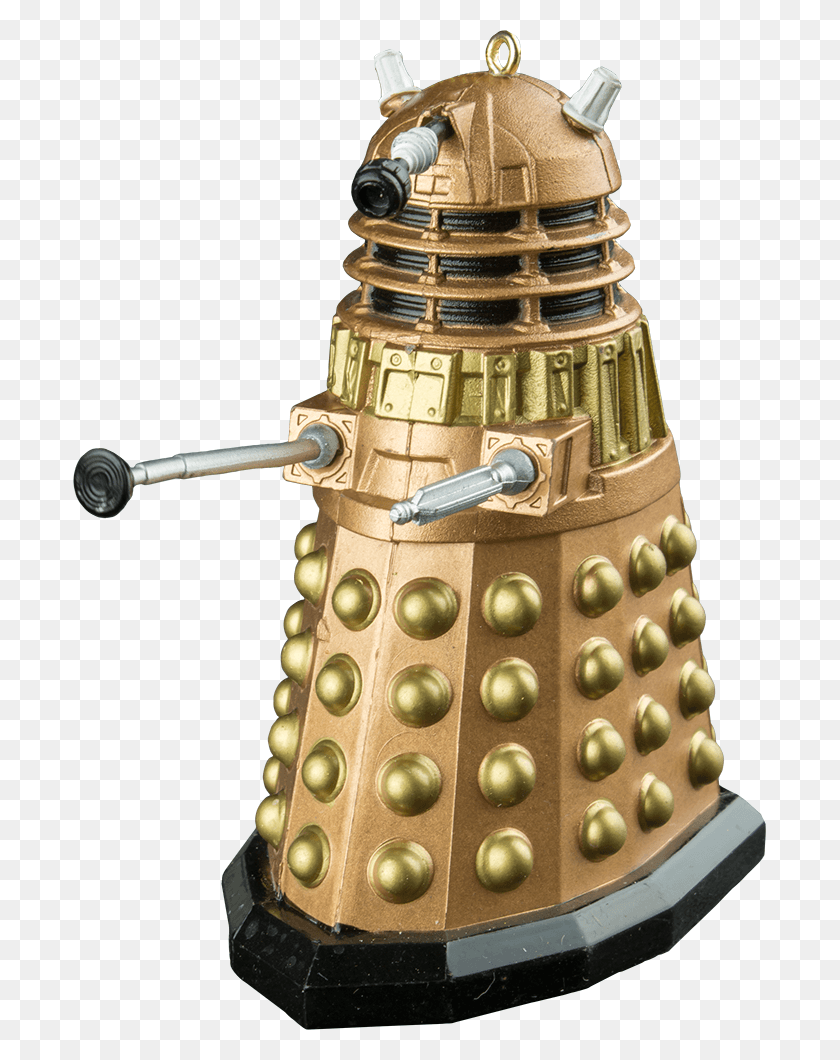 693x1000 Bronze Dalek Doctor Who Dalek Transparent, Figurine, Wristwatch, Gold HD PNG Download