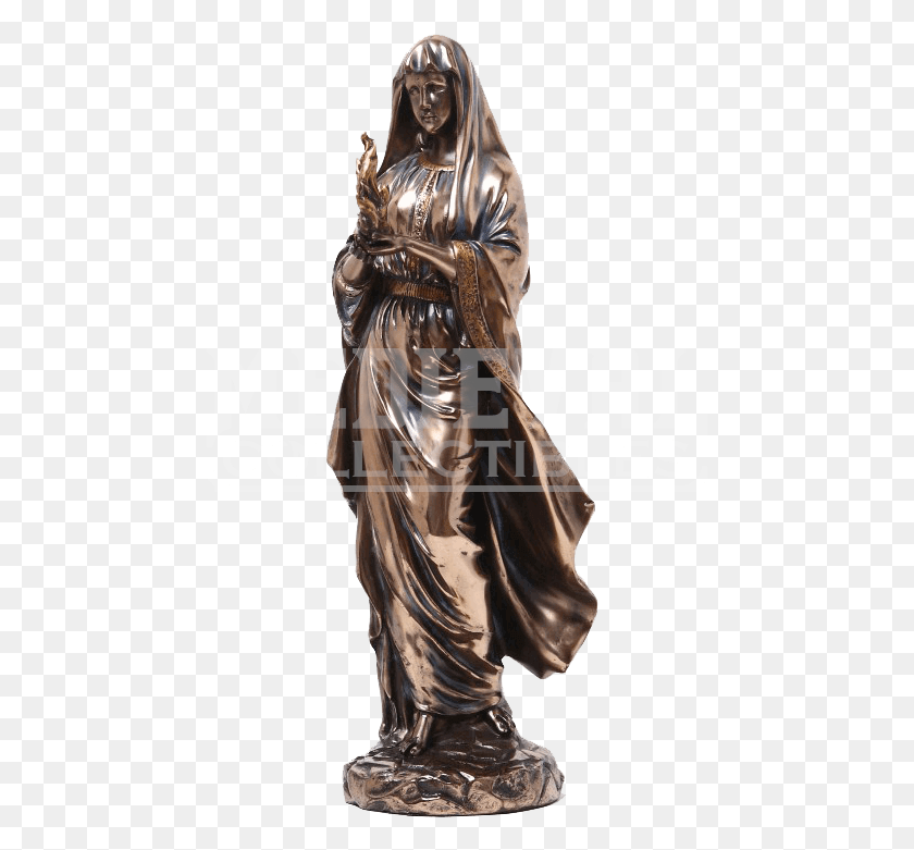 462x721 Bronze Hestia Statue, Person, Human, Clothing HD PNG Download