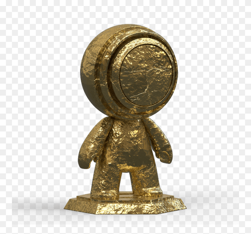 761x723 Bronze Sculpture, Trophy, Money, Treasure HD PNG Download
