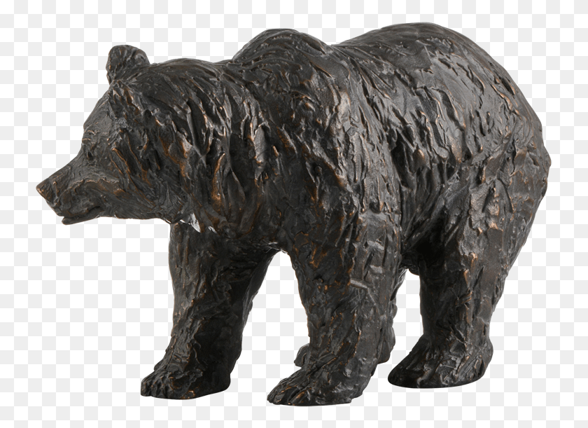 739x551 Бронзовая Скульптура Стоящая Статуя Медведя, Динозавр, Рептилия, Животное Png Скачать