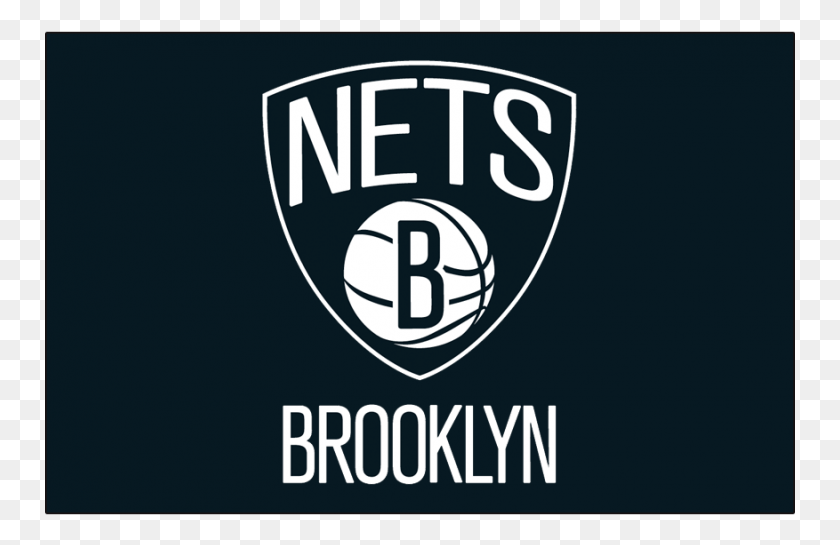 751x485 Логотипы Brooklyn Nets, Железо На Наклейках И Отклеивающиеся Наклейки, Эмблема, Текст, Алфавит, Этикетка, Hd Png Скачать
