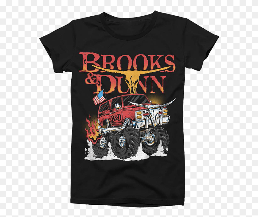 591x645 Brooks And Dunn Metal Rodeo, Clothing, Apparel, T-shirt HD PNG Download