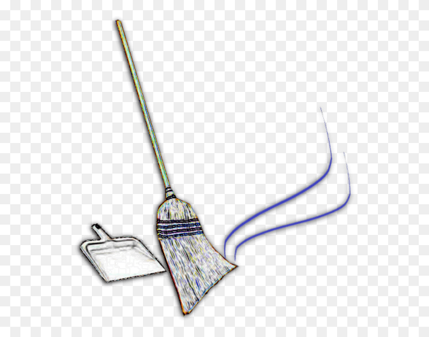 552x600 Broom And Mop Clipart, Bow HD PNG Download
