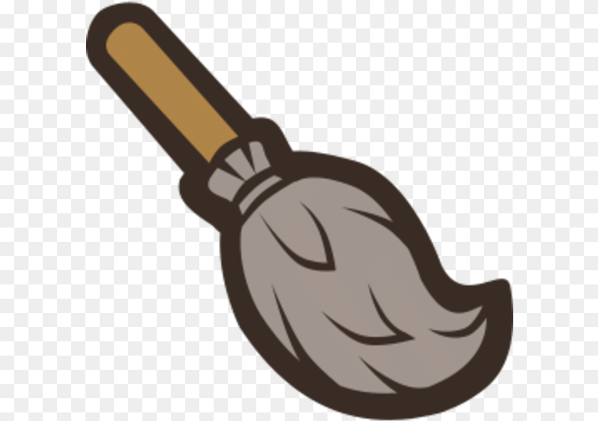 Broom Icon, Brush, Device, Tool, Smoke Pipe Sticker PNG