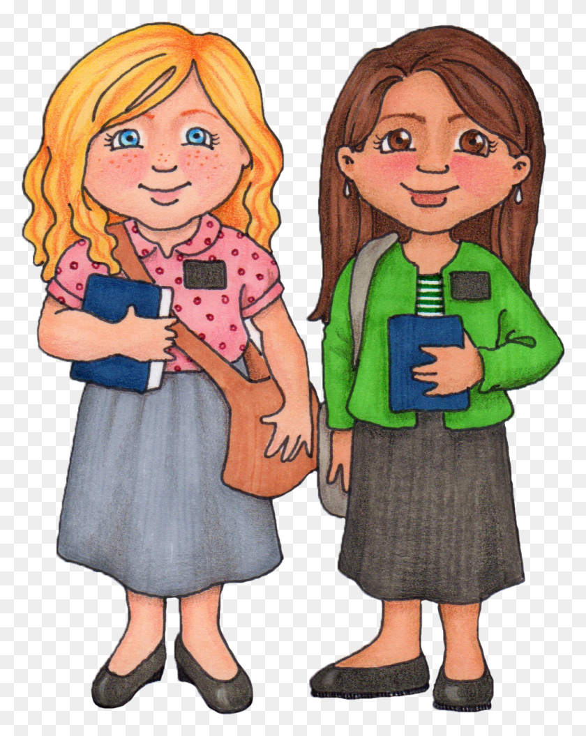 1007x1287 Brother Clipart Lds Sister Missionaries, Person, Human, Female HD PNG Download