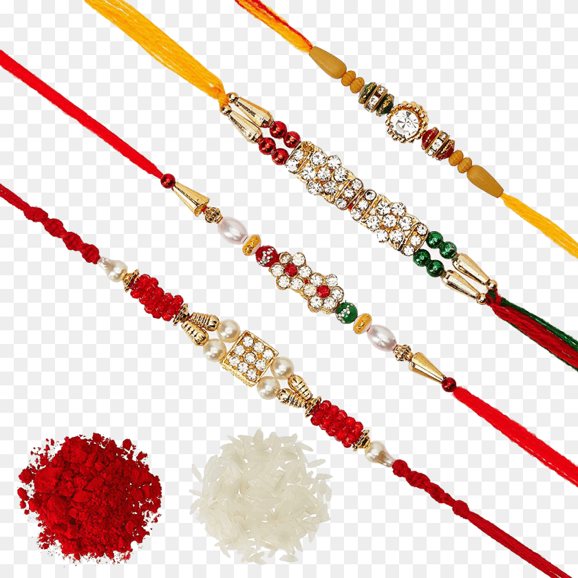 1500x1500 Brother Rakhi Image 4 Rakhi, Accessories, Jewelry, Necklace, Bead PNG