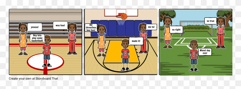1145x368 Brother Sister Basketball Cartoon, Person, Human, People HD PNG Download