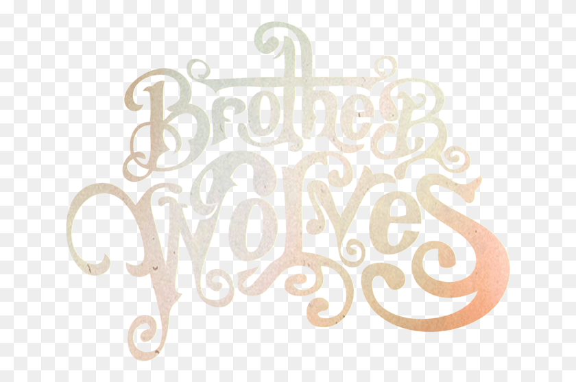 650x497 Brother Wolves, Text, Calligraphy, Handwriting HD PNG Download