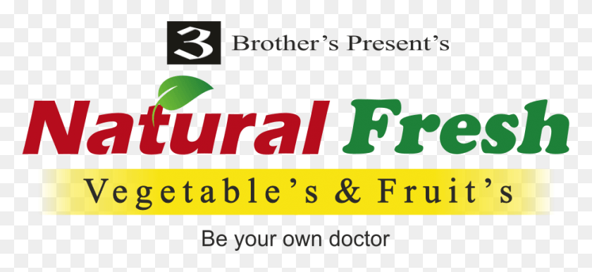 924x387 Descargar Png Brother39S Natural Fresh Es Una Primera Línea De Verduras En Línea Logotipo De La Compañía De Frutas Y Verduras, Texto, Alfabeto, Número Hd Png