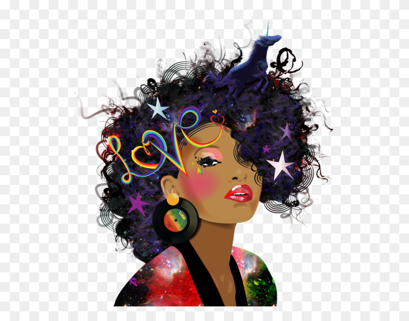 533x600 Brown Beauty Vector Afro Textured Hair, Graphics, Pattern HD PNG Download