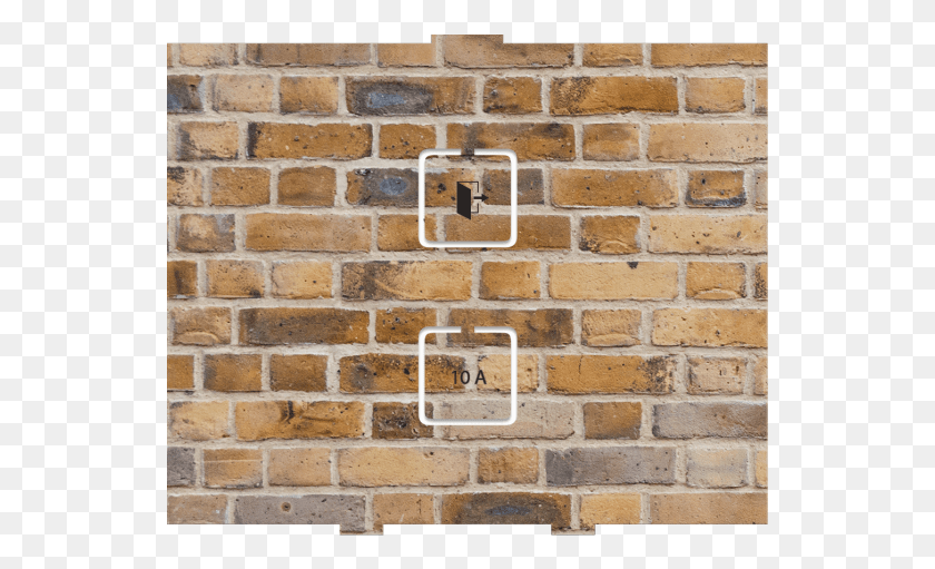 541x451 Brown Brick Wall, Wall, Brick, Stone Wall HD PNG Download