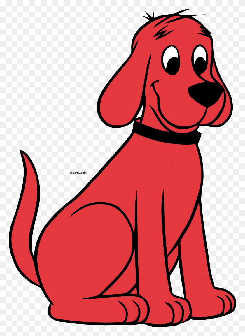 3577x5015 Brown Cliff Dog Clipart Clifford The Big Red Dog Clifford, Pet, Animal, Mammal HD PNG Download