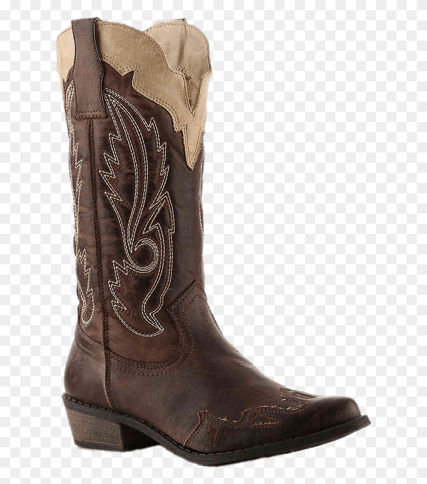 625x892 Brown Embroidered Women39s Cowboy Boot Lucchese Barn Boot, Clothing, Apparel, Shoe HD PNG Download
