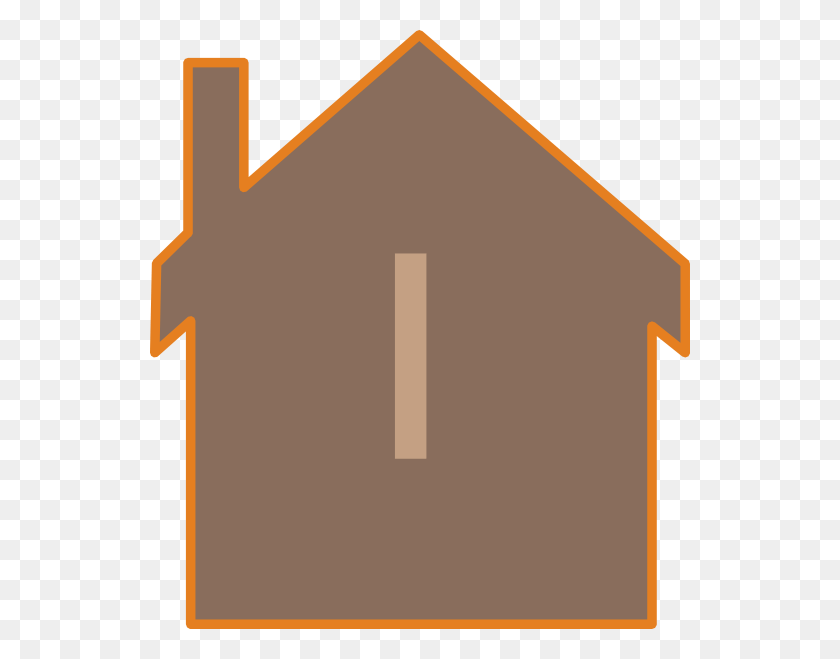 540x599 Brown House Svg Clip Arts 540 X 599 Px, Nature, Outdoors, Building HD PNG Download