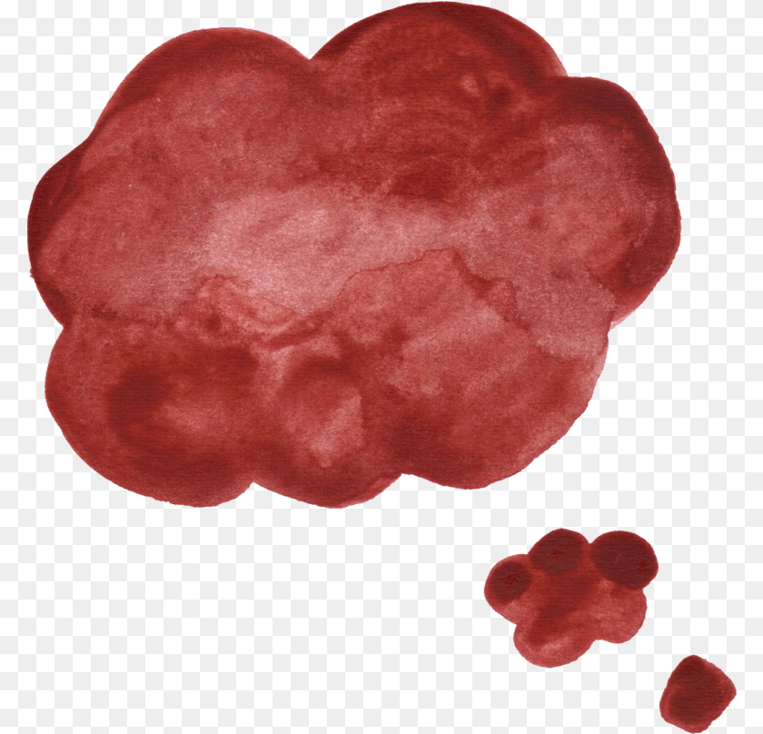 Brown Watercolor Speech Bubble Old Speech Bubble, Berry, Food, Fruit, Plant Sticker PNG