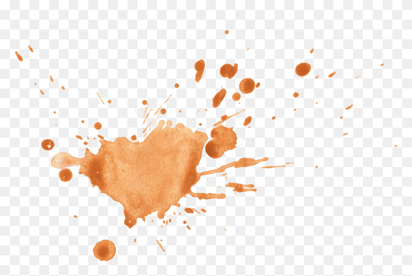 2219x1429 Brown Watercolor Splash, Stain, Paper, Graphics HD PNG Download