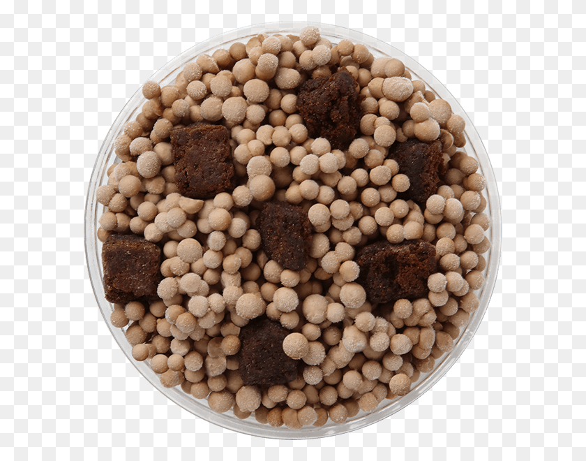 600x600 Brownie Batter Dippin Dots Ice Cream Chocolate, Food, Plant, Dessert HD PNG Download