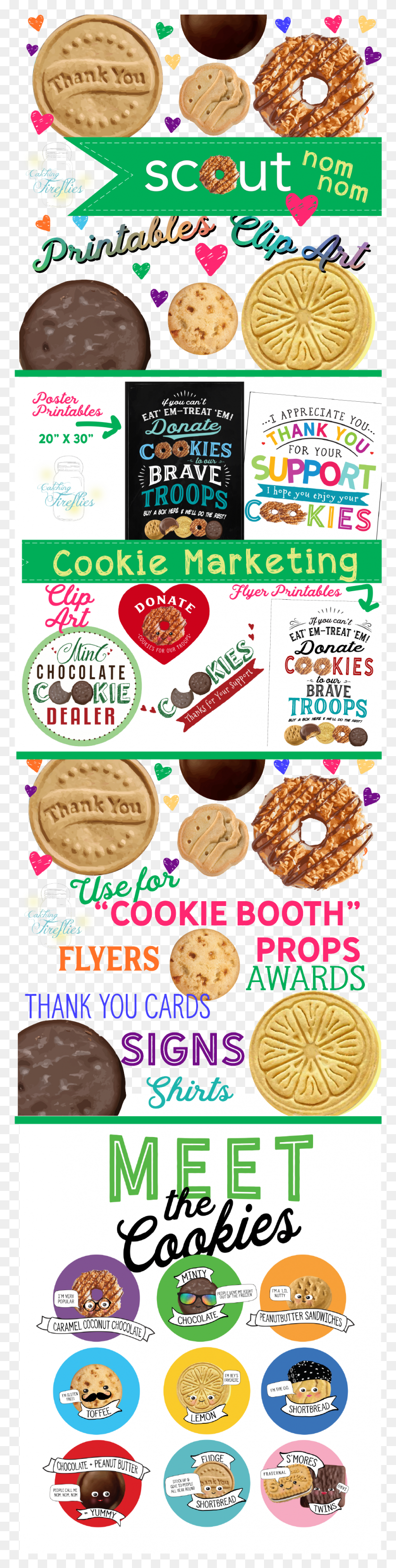 994x4152 Brownies Clipart Biscuit Girl Scout Cookies, Food, Cookie, Paper HD PNG Download