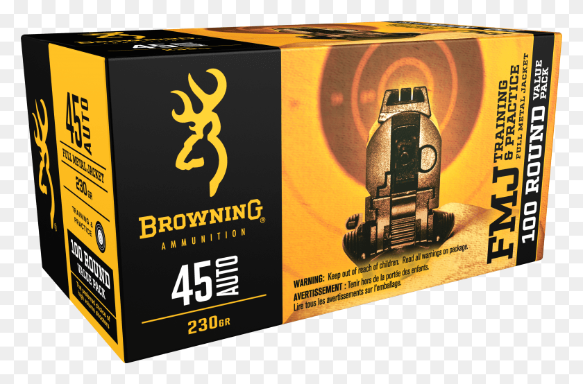 3672x2328 Browning Ammo B191800454 Training Amp Practice 45 Automatic Browning 6.5 Creedmoor Ammo HD PNG Download