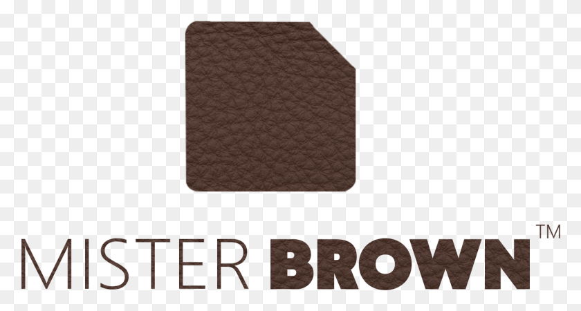 1417x710 Brownlogopng Leather, Text, Rug, Alphabet HD PNG Download