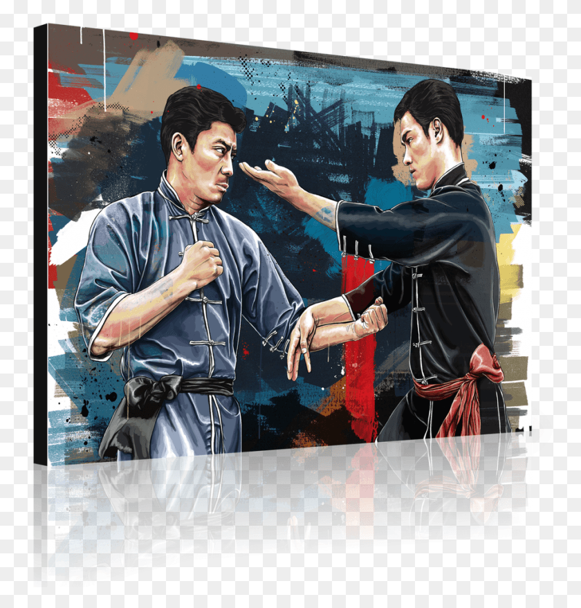 917x964 Descargar Png / Bruce Lee Y Taky Kimura Hd Png